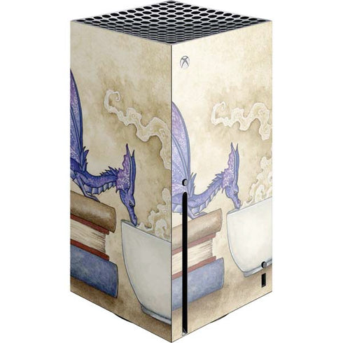 Amy Brown Whats in Here Coffee Dragon Xbox Series X Console Skin