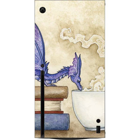 Amy Brown Whats in Here Coffee Dragon Xbox Series X Console Skin
