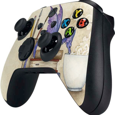 Amy Brown Whats in Here Coffee Dragon Xbox Series X Controller Skin