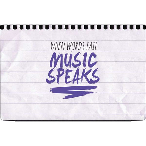 When Words Fail Music Speaks Dell Vostro Skin