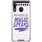 When Words Fail Music Speaks Galaxy A30 Clear Case