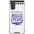 When Words Fail Music Speaks Galaxy A32 5G Clear Case