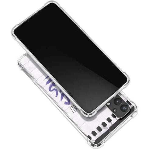 When Words Fail Music Speaks Galaxy A32 5G Clear Case