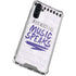 When Words Fail Music Speaks Galaxy A54 5G Clear Case