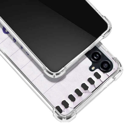 When Words Fail Music Speaks Galaxy A54 5G Clear Case
