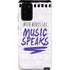 When Words Fail Music Speaks Galaxy Note20 5G Pro Case