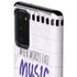 When Words Fail Music Speaks Galaxy Note20 5G Pro Case