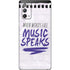When Words Fail Music Speaks Galaxy Note20 5G Skin