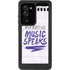 When Words Fail Music Speaks Galaxy Note20 Ultra 5G Waterproof Case