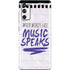 When Words Fail Music Speaks Galaxy S20 Fan Edition Skin
