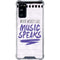 When Words Fail Music Speaks Galaxy S20 FE Clear Case