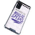 When Words Fail Music Speaks Galaxy S20 FE Clear Case