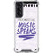 When Words Fail Music Speaks Galaxy S21 5G Clear Case