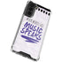 When Words Fail Music Speaks Galaxy S21 FE Clear Case