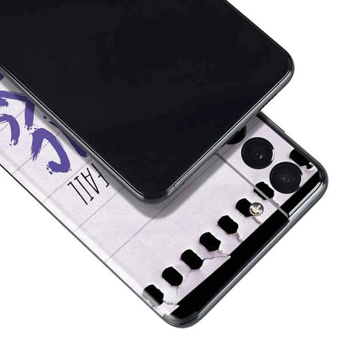 When Words Fail Music Speaks Galaxy S21 Plus 5G Skin