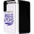 When Words Fail Music Speaks Galaxy S22 Plus Pro Case