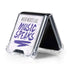 When Words Fail Music Speaks Galaxy Z Flip5 5G Clear Case