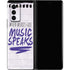 When Words Fail Music Speaks Galaxy Z Fold2 5G Skin