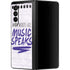 When Words Fail Music Speaks Galaxy Z Fold3 5G Skin
