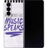 When Words Fail Music Speaks Galaxy Z Fold4 5G Skin