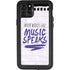 When Words Fail Music Speaks iPhone 11 Pro Max Waterproof Case