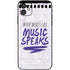 When Words Fail Music Speaks iPhone 11 Skin