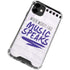 When Words Fail Music Speaks iPhone 12 Clear Case