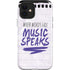 When Words Fail Music Speaks iPhone 12 Impact Case