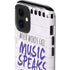 When Words Fail Music Speaks iPhone 12 Impact Case