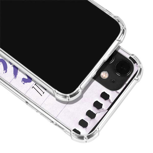 When Words Fail Music Speaks iPhone 12 Mini Clear Case