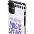 When Words Fail Music Speaks iPhone 12 Mini Lite Case