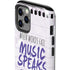When Words Fail Music Speaks iPhone 12 Pro Max Impact Case