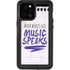 When Words Fail Music Speaks iPhone 12 Pro Max Waterproof Case