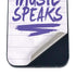 When Words Fail Music Speaks iPhone 12 Skin