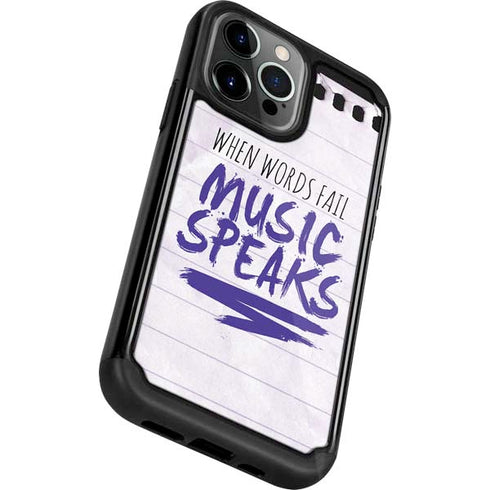 When Words Fail Music Speaks iPhone 13 Pro Cargo Case