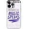 When Words Fail Music Speaks iPhone 13 Pro Skin