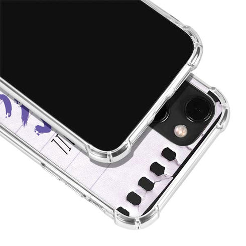 When Words Fail Music Speaks iPhone 14 Plus Clear Case