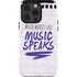 When Words Fail Music Speaks iPhone 15 Pro Impact Case