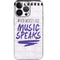 When Words Fail Music Speaks iPhone 14 Pro Skin