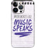 When Words Fail Music Speaks iPhone 14 Pro Skin