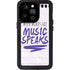 When Words Fail Music Speaks iPhone 14 Pro Waterproof Case