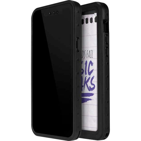 When Words Fail Music Speaks iPhone 15 Plus Waterproof Case