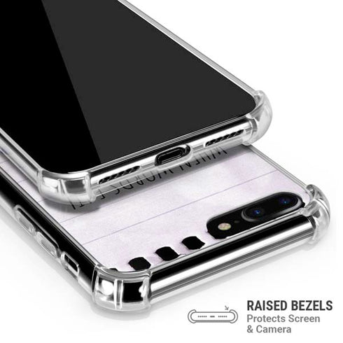 When Words Fail Music Speaks iPhone 7/8 Plus Clear Case