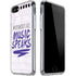 When Words Fail Music Speaks iPhone SE (2nd & 3rd Gen) Clear Case