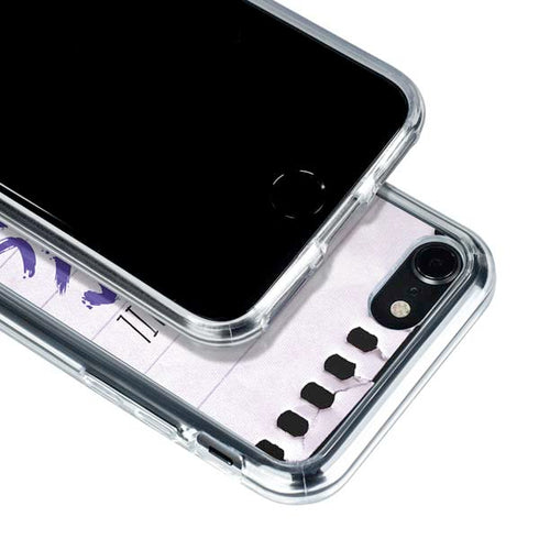 When Words Fail Music Speaks iPhone SE (2nd & 3rd Gen) Clear Case