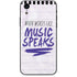 When Words Fail Music Speaks iPhone XR Skin