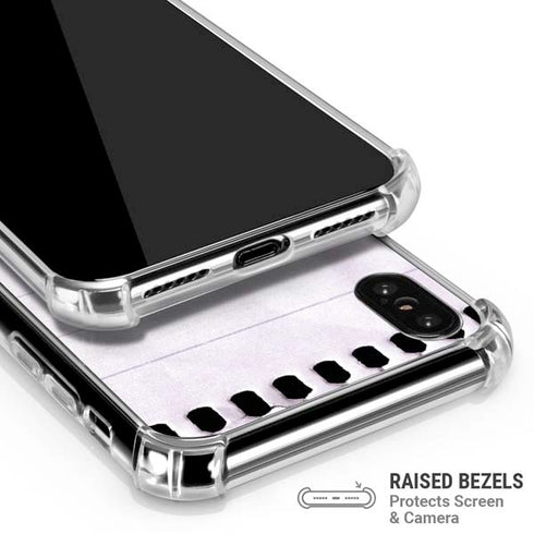 When Words Fail Music Speaks iPhone XS Max Clear Case