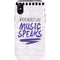 When Words Fail Music Speaks iPhone XS Pro Case