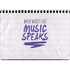 When Words Fail Music Speaks MacBook Pro 14in (2021-24) Skin