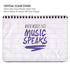 When Words Fail Music Speaks MacBook Pro 15in (2016-19) Case plus Skin